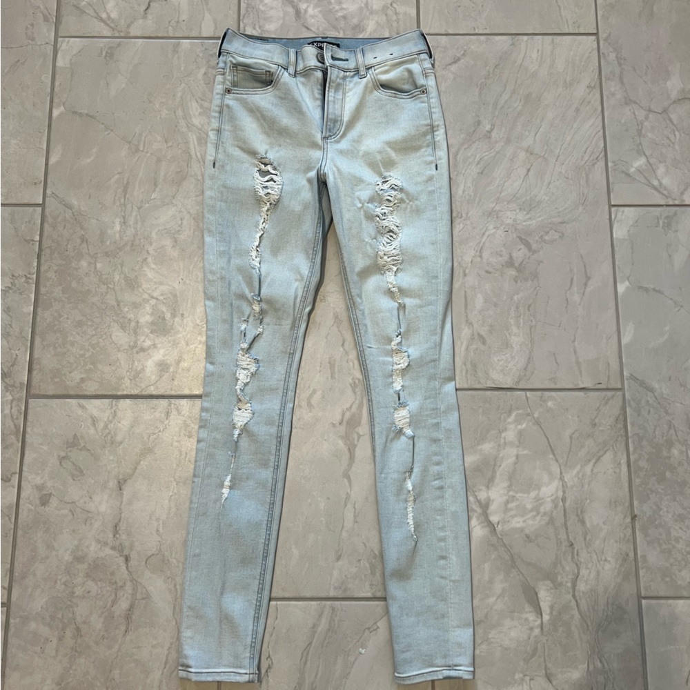 Express High Rise Jeans